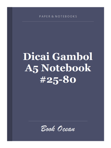 Dicai Gambol A5 Notebook #25-80