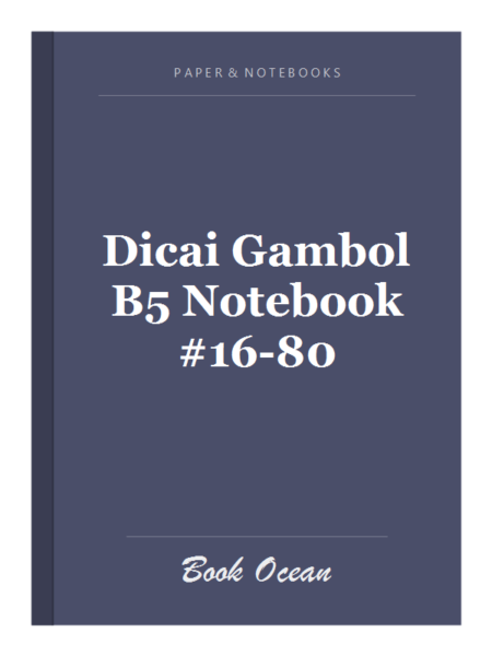 Dicai Gambol B5 Notebook #16-80