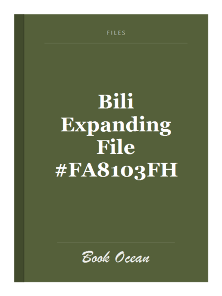 Bili Expanding File #FA8103FH