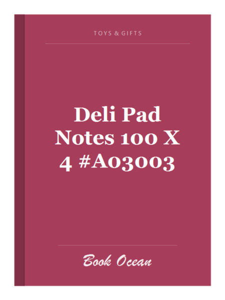 Deli Pad Notes 100 X 4 #A03003
