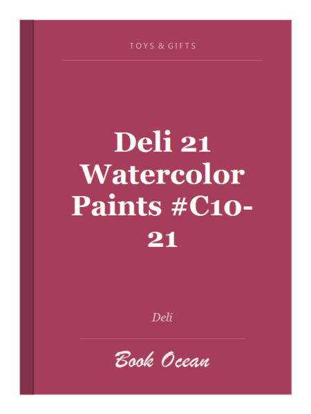 Deli 21 Watercolor Paints #C10-21