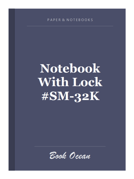 Notebook With Lock #SM-32K