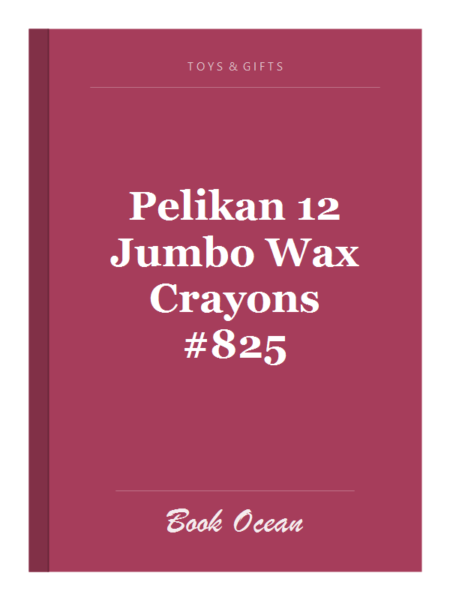 Pelikan 12 Jumbo Wax Crayons #825