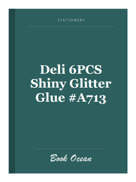 Deli 6PCS Shiny Glitter Glue #A713