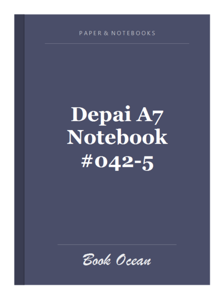 Depai A7 Notebook #042-5
