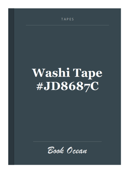 Washi Tape #JD8687C