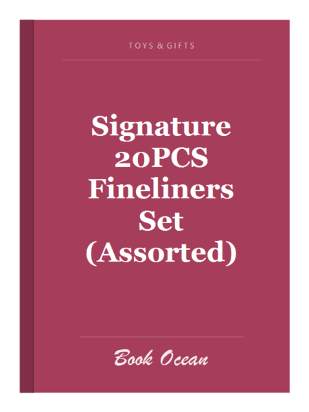 Signature 20PCS Fineliners Set (Assorted)