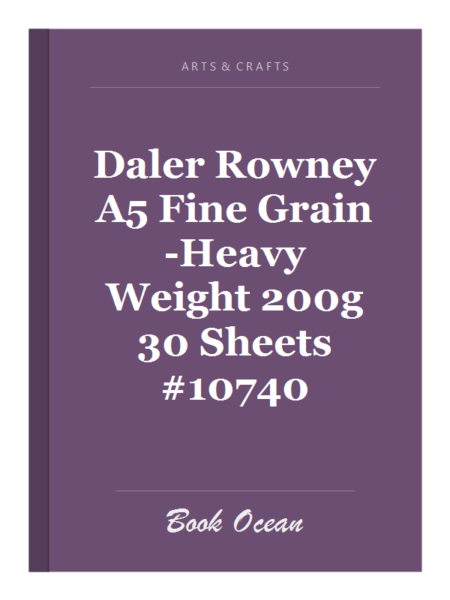 Daler Rowney A5 Fine Grain-Heavy Weight 200g 30 Sheets #10740