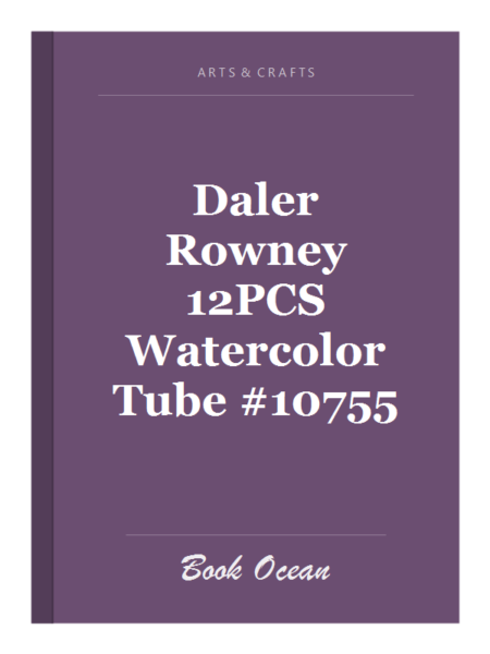 Daler Rowney 12PCS Watercolor Tube #10755