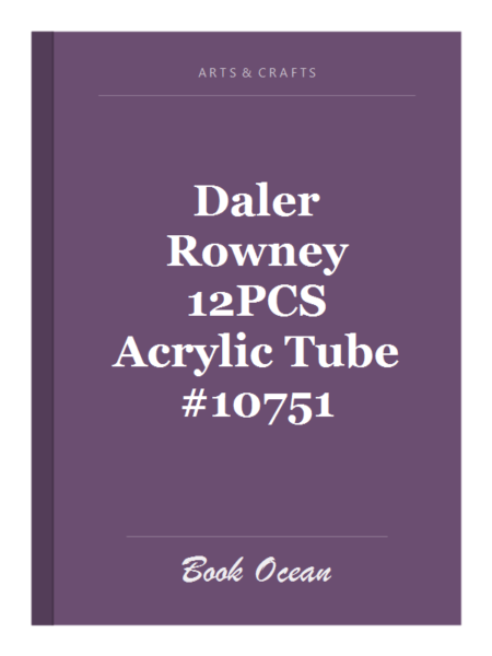 Daler Rowney 12PCS Acrylic Tube #10751