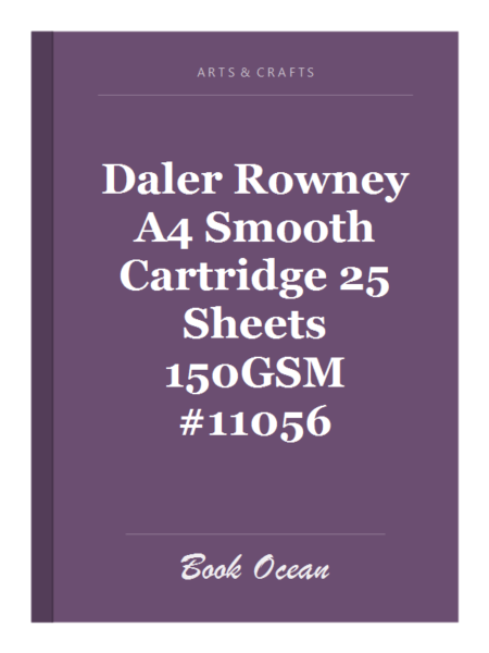 Daler Rowney A4 Smooth Cartridge 25 Sheets 150GSM #11056