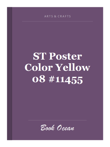 ST Poster Color Yellow 08 #11455