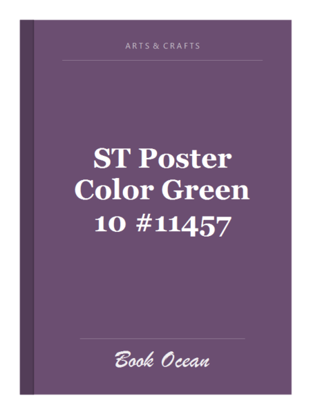 ST Poster Color Green 10 #11457
