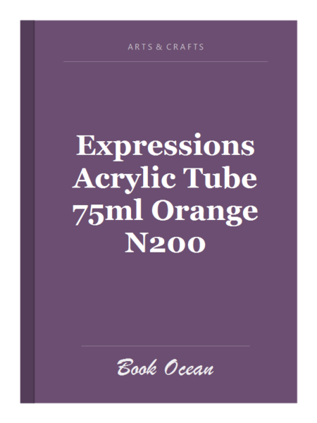 Expressions Acrylic Tube 75ml Orange N200