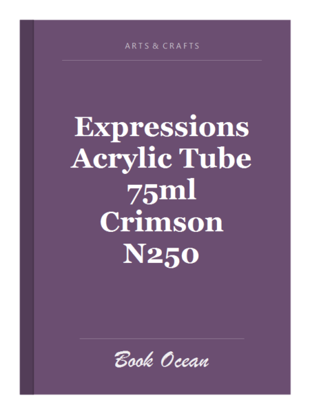 Expressions Acrylic Tube 75ml Crimson N250