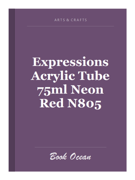 Expressions Acrylic Tube 75ml Neon Red N805