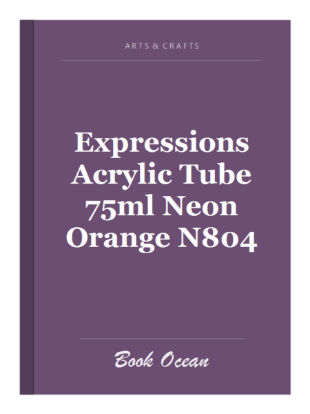 Expressions Acrylic Tube 75ml Neon Orange N804