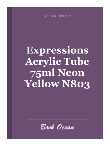 Expressions Acrylic Tube 75ml Neon Yellow N803
