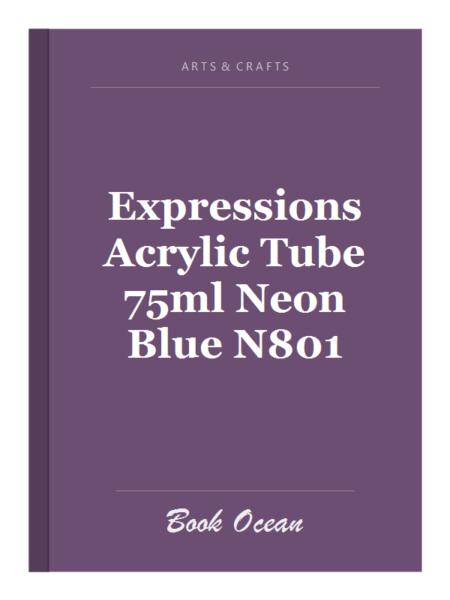 Expressions Acrylic Tube 75ml Neon Blue N801