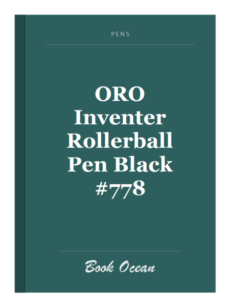 ORO Inventer Rollerball Pen Black #778