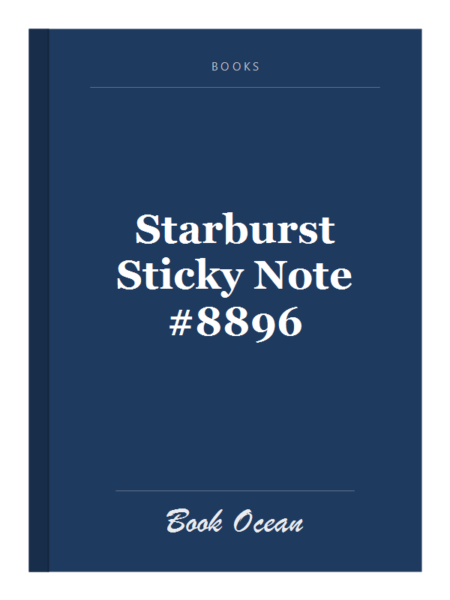 Starburst Sticky Note #8896