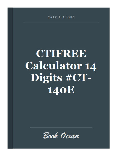 CTIFREE Calculator 14 Digits #CT-140E