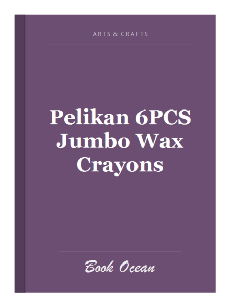 Pelikan 6PCS Jumbo Wax Crayons
