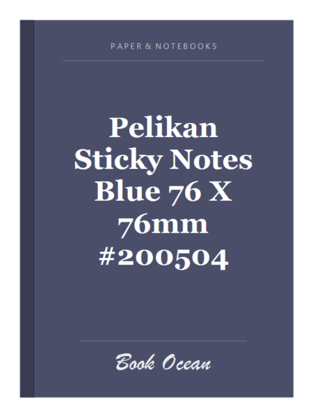 Pelikan Sticky Notes Blue 76 X 76mm #200504