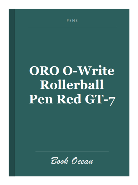 ORO O-Write Rollerball Pen Red GT-7