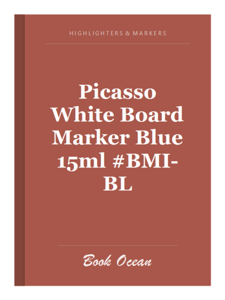 Picasso White Board Marker Blue 15ml #BMI-BL