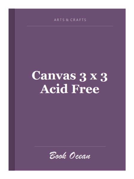 Canvas 3 x 3 Acid Free