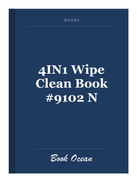 4IN1 Wipe Clean Book #9102 N