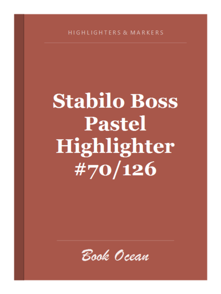 Stabilo Boss Pastel Highlighter #70/126