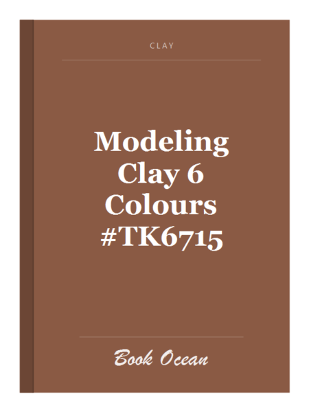 Modeling Clay 6 Colours #TK6715