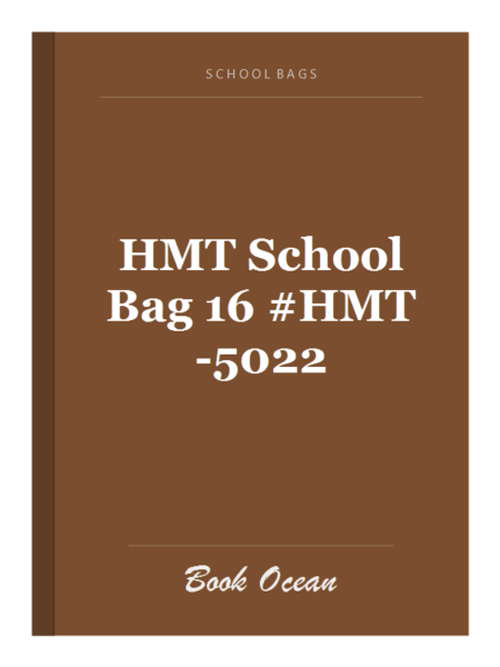 HMT School Bag 16 #HMT-5022