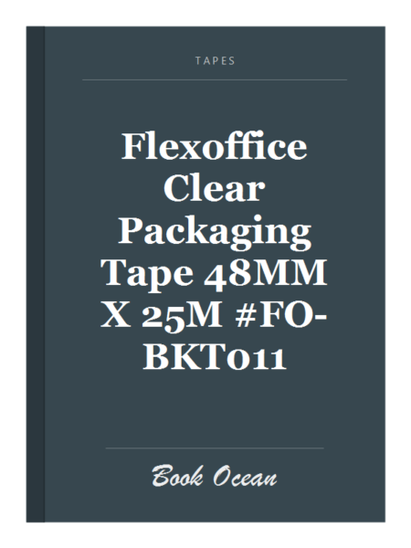 Flexoffice Clear Packaging Tape 48MM X 25M #FO-BKT011