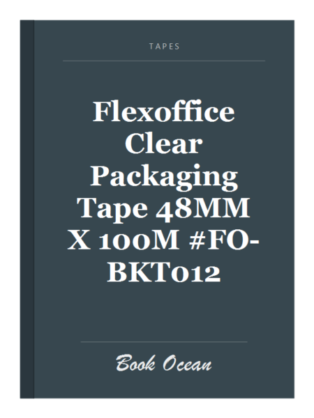 Flexoffice Clear Packaging Tape 48MM X 100M #FO-BKT012