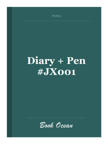 Diary + Pen #JX001