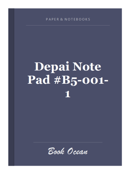 Depai Note Pad #B5-001-1