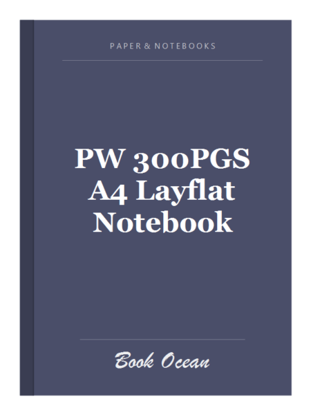 PW 300PGS A4 Layflat Notebook