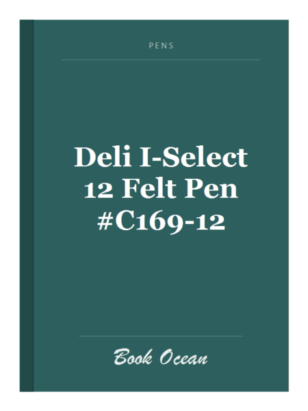 Deli I-Select 12 Felt Pen #C169-12