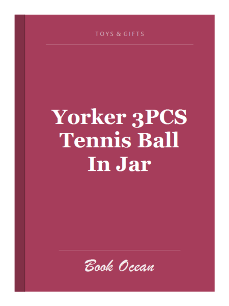 Yorker 3PCS Tennis Ball In Jar