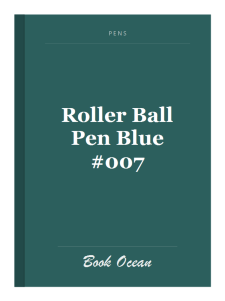 Roller Ball Pen Blue #007