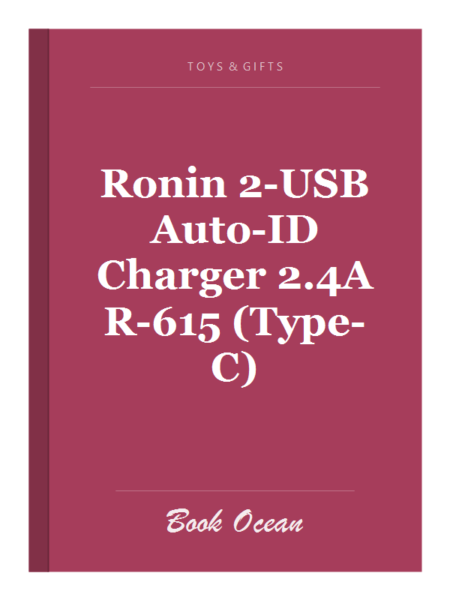 Ronin 2-USB Auto-ID Charger 2.4A R-615 (Type-C)