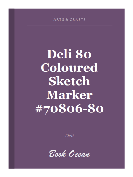 Deli 80 Coloured Sketch Marker #70806-80