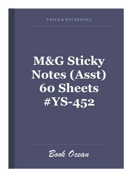 M&G Sticky Notes (Asst) 60 Sheets #YS-452
