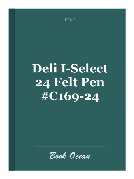 Deli I-Select 24 Felt Pen #C169-24