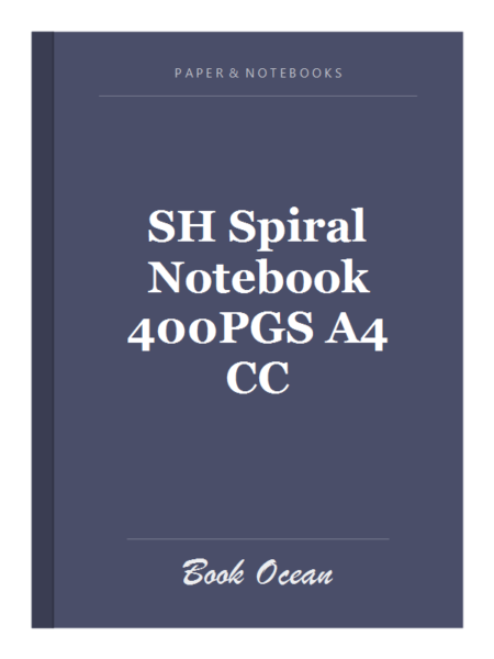 SH Spiral Notebook 400PGS A4 CC