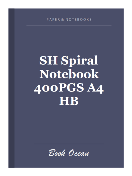 SH Spiral Notebook 400PGS A4 HB
