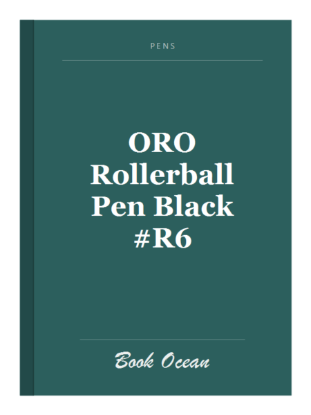 ORO Rollerball Pen Black #R6
